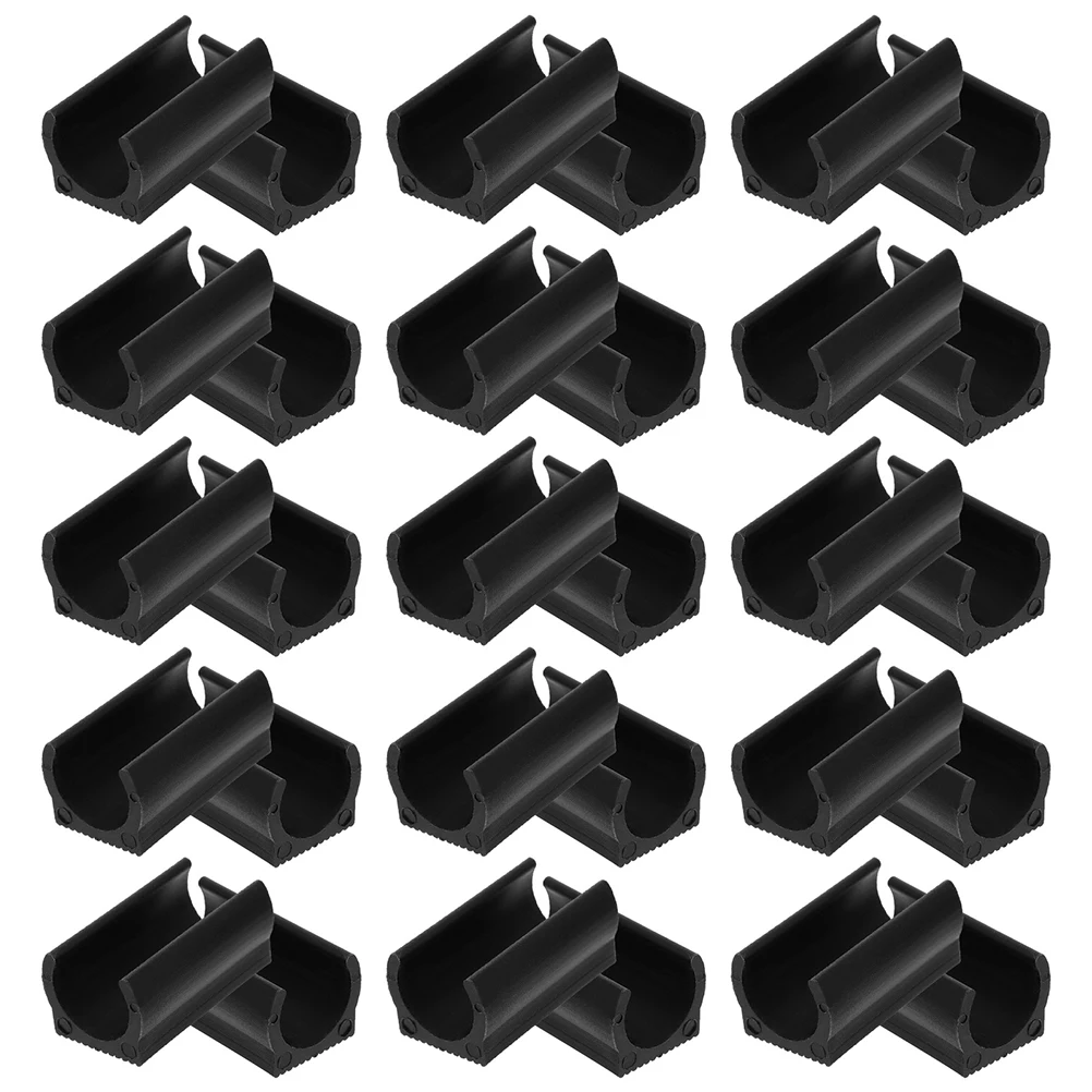 

100Pcs Chair Leg Floor Protectors U Shaped Plastic Caps for Hardwood Floors Easy Install No Tools Trampoline Leg Cap