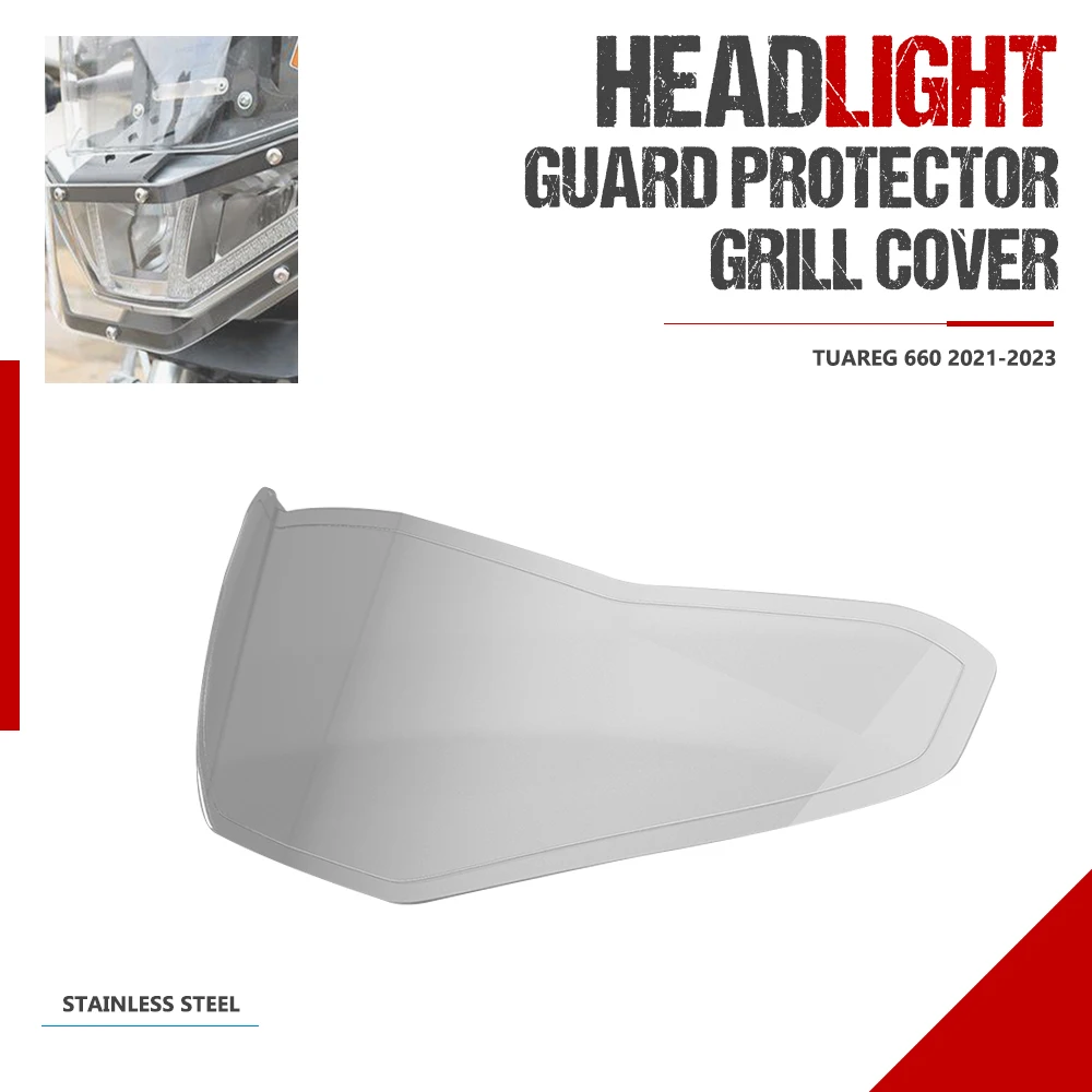 

Tuareg660 Front Headlight Guard Cover Headlamp Lamp Shell Mask Lampshade Lens Plexiglass For Aprilia Tuareg 660 2021 2022 2023