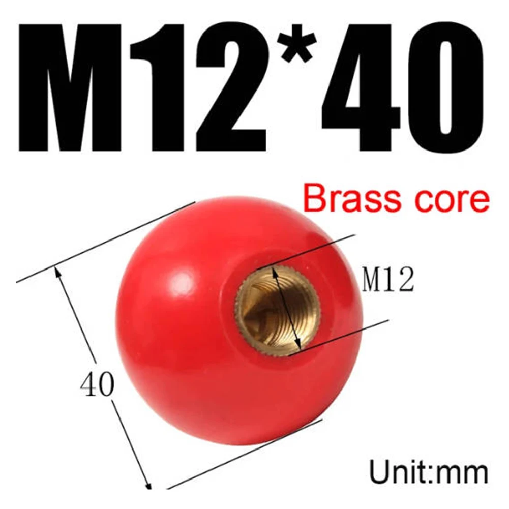 Maniglia per macchina utensile Dado a sfera Filettatura di serraggio in plastica 1PC Dadi di serraggio con testa a forma di sfera Hardware M4/M5/M6/M8/M10