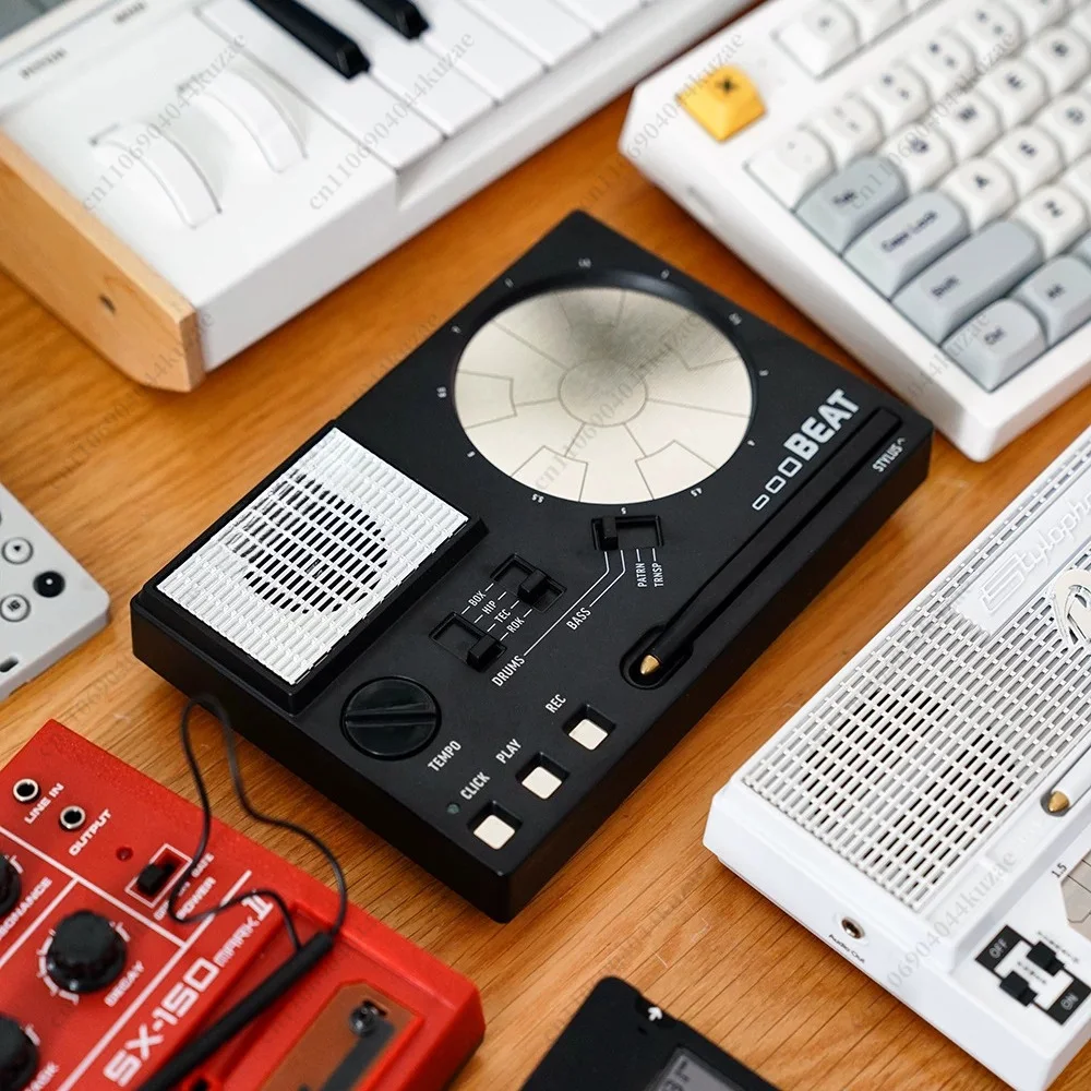 Retro Electronic Drum Machine, Loop Bass Rhythm Maker, Electronic Music Metronome
