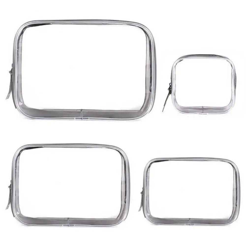 High Quality PVC Travel Bag Transparent Large Capacity Cosmetic Storage Bag Makeup Bag Travel