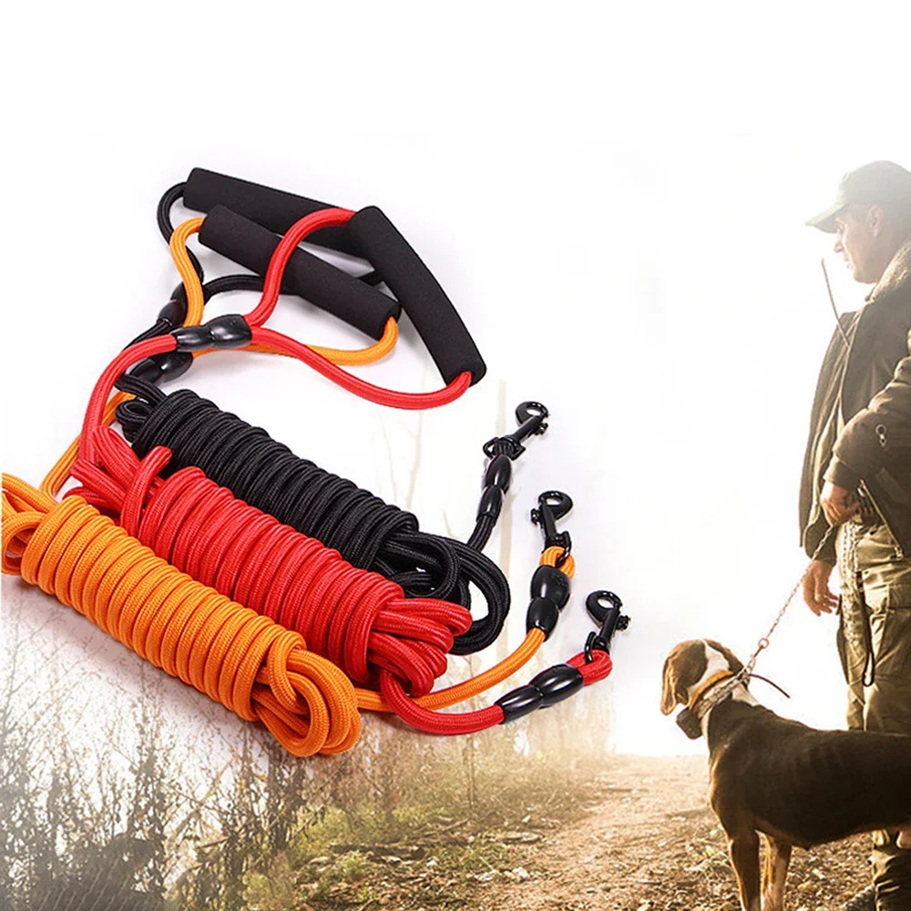 2M/3M/5M Długa lina Treningowa smycz dla psa Wytrzymała nylonowa smycz do treningu zwinności dla małych średnich i dużych psów