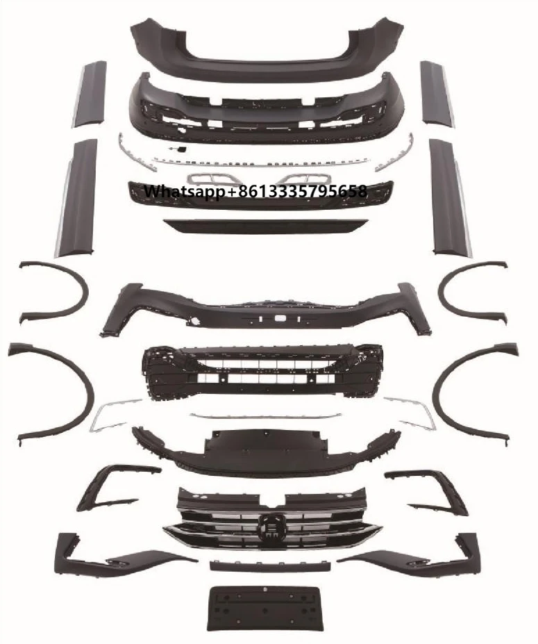 

2022 Tiguan Upgrade to the 2022 Tiguan R Front Bumper Fog Light Frame Car Accessories Set of Superior Quality