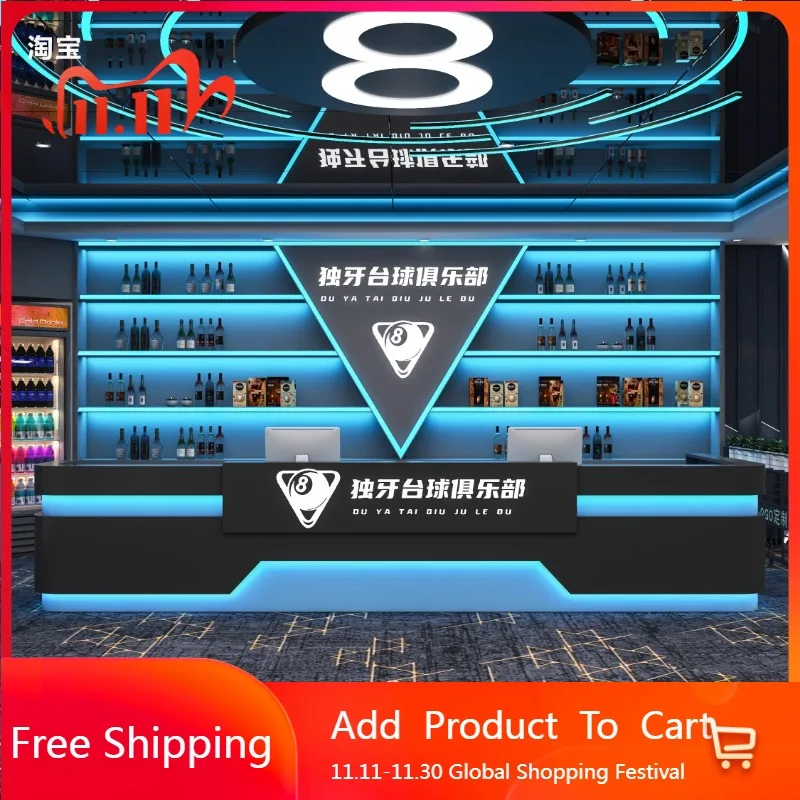 

Эстетические современные стойки регистрации Роскошные простые столы для дизайна компании Органайзеры Европейские Comptoir Accembali Коммерческая мебель