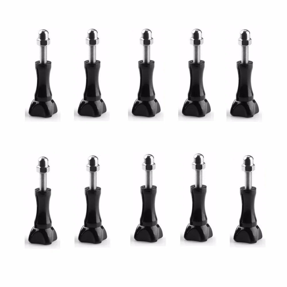 Длинный винт с набором колпачковых гаек для экшн-камер GoPro Yi DJI, высококачественная нержавеющая сталь