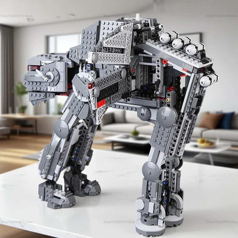 Armored Building Block Toy Transport  Robot Puzzle Assembly Building Block Role Play Toy Boy Children Birthday Gifts Collection