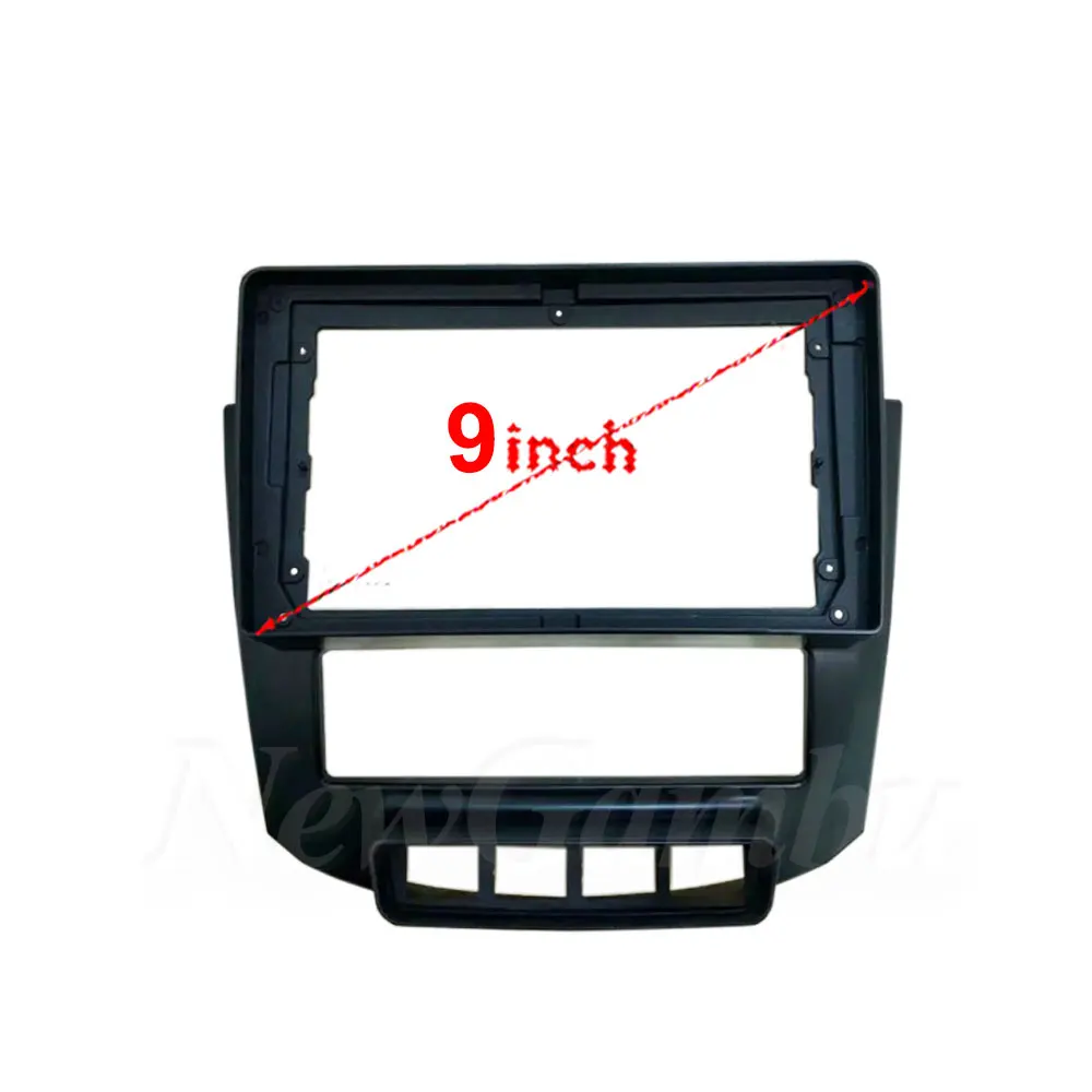 9 inch  For CHANA CHANGAN Crossing Wang X5 2018 Frame No Cable Adaptor Dash Trim Kits Facia Panel  Radio Player screen 2 Din