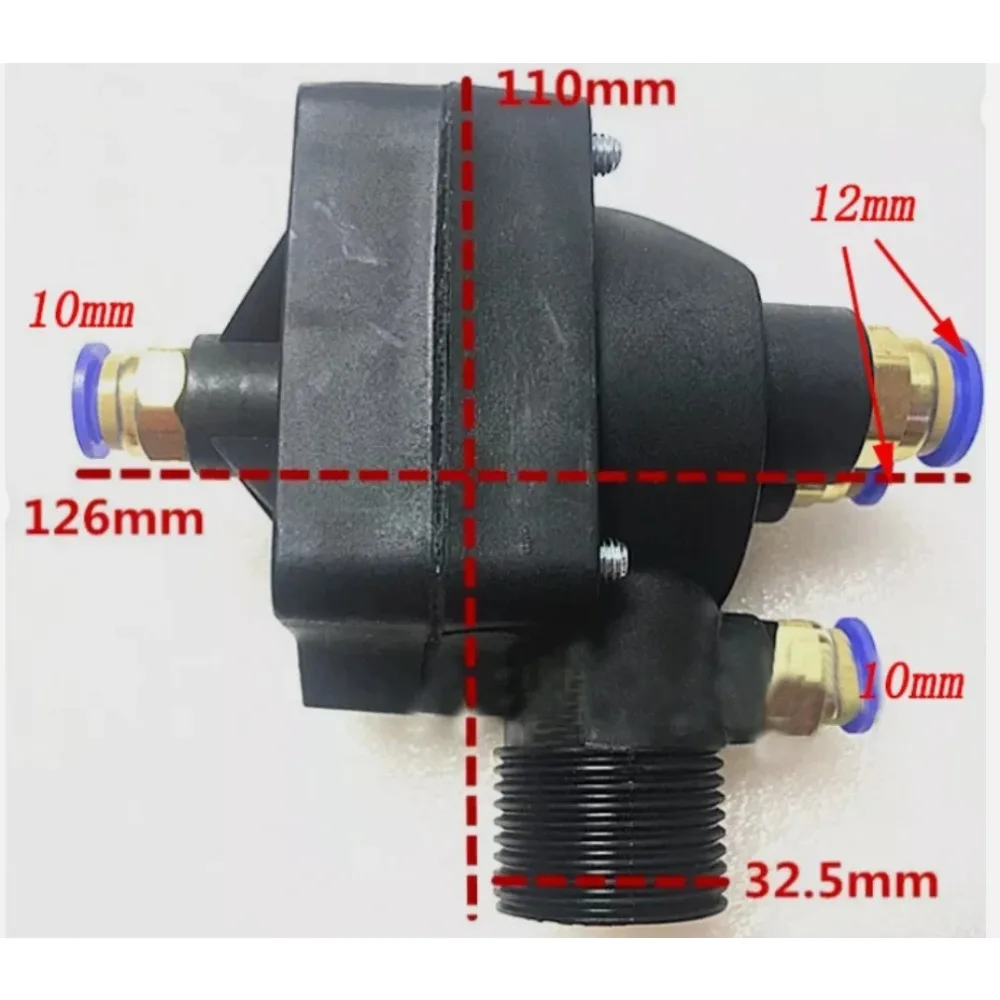 1pc Tire Changer Machine Air Blast Dump Valves Inflation Quick Valve for ATLAS COATS Interface: 12mm*10mm