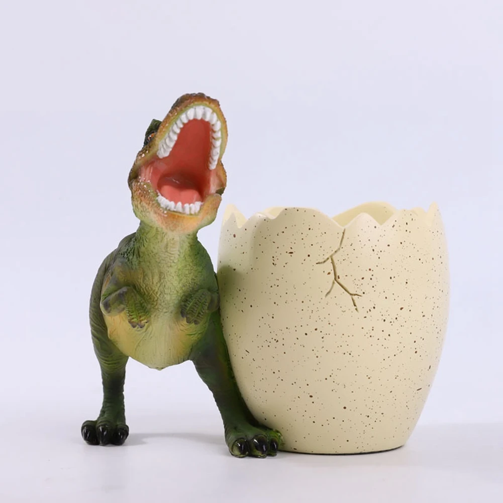 Porta Lápis Dinossauro, Organizador de Mesa, Material de Escritório, Resina para Desktop Decor, Homem, Mulheres Presentes de Natal