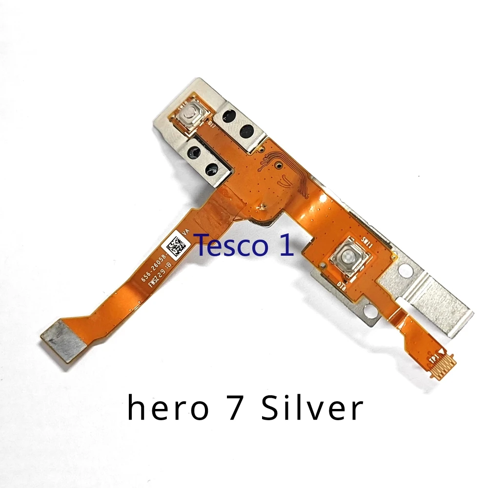 Original FOR Gopro Hero 6 HERO7 Black silver Shutter Flex Cable  Connecting Microphone Sport camera repair part