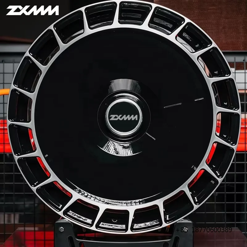 

ZXMM Monoblock Forged Wheel 18 20 22 26 Inch Wheel 5x114.3 Rim 5x112 5x120 6x139.7 Rim 24 Inch Wheel for Rolls-Royce bmw