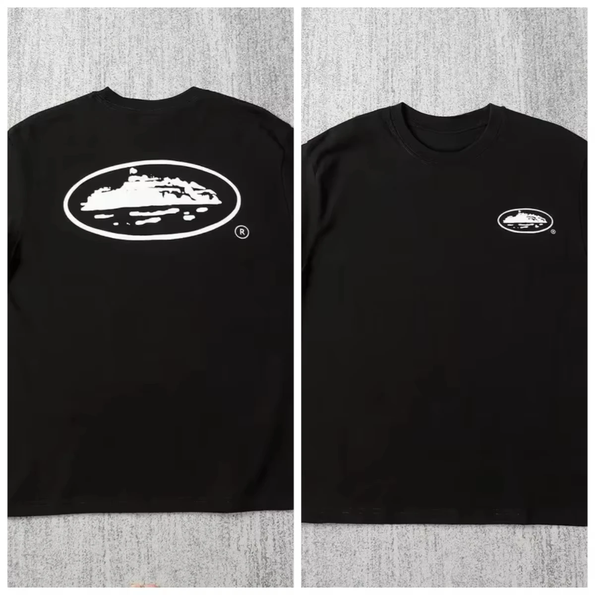 Image of 2026 Sommer Neu: Kurzarm-T-Shirt mit kleinem Boot-Print, lockerer Rundhalsausschnitt, atmungsaktiv, halbe Ärmel, lässige Modemarke