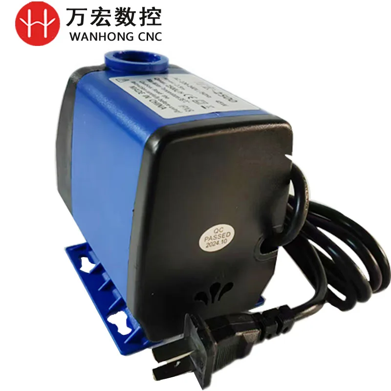 Погружной водяной насос 45 Вт, двигатель шпинделя, инструмент с циркуляционным охлаждением, 220 В, 2,5 м для гравировального станка