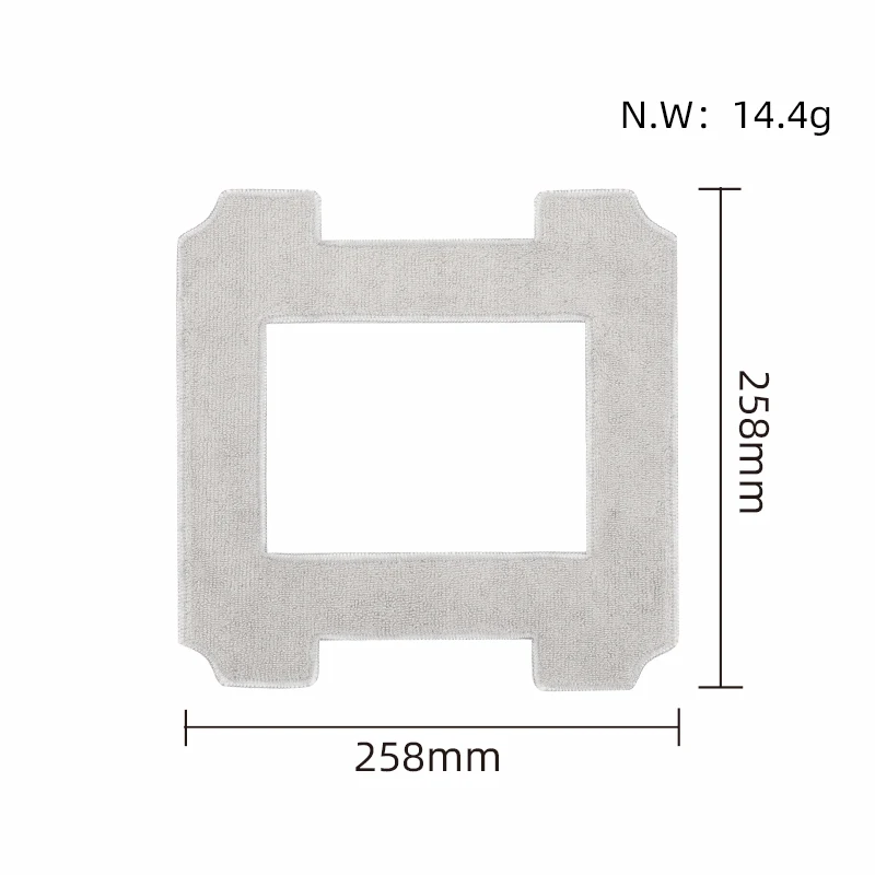 Für ecovacs winbot w1 pro fenster reiniger ersatzteile mop tücher lappen ersatz zubehör