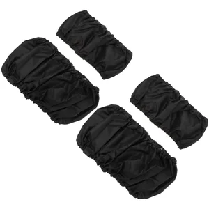 4 PCS Wheel Cover Pushchair Strollers Wheelchair Umbrella Car Accessory Oxford Cloth Protective Tire Protector Travel