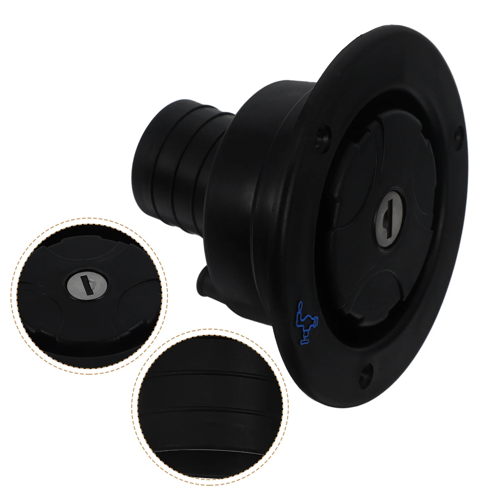 

Rv Fresh Water Gravity Fill Cap Replacement for Travel Trailer Camper Water Inlet Connection Travel Trailer Parts