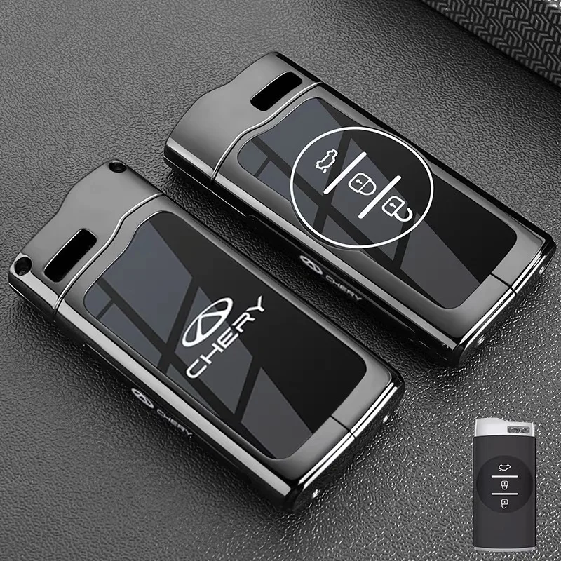 Auto-Schlüsselhülle aus Zinklegierung und TPU für Chery Jaecoo Tigo 7 8 Pro Max Omoda Tigo7 8 PlusJ6 J7plus J8 C5 5 Phev Premium – Detail 7