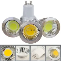 Super bright GU10 light bulb dimmable warm / white 85-265V 6W 9W 12W 15W 18W GU10 COB lamp LED GU10/E27/E14 LED spotlight