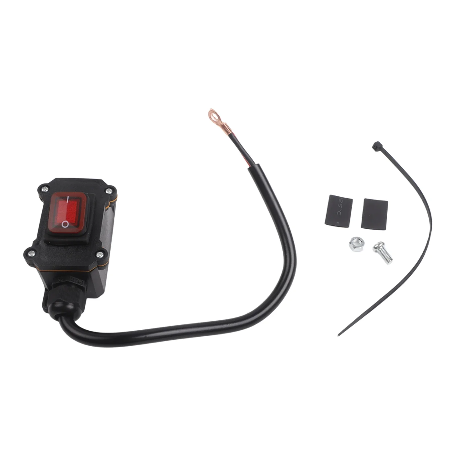 12V 24V DC Motorcycle Battery Disconnect Switch Power Cut Switch for Reliable Storage and Maintenance 12V 24V DC