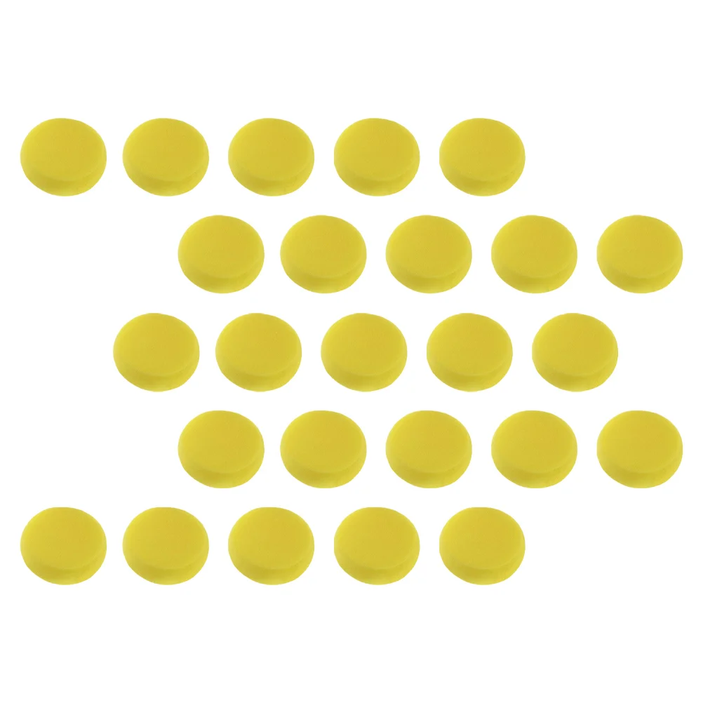 25-teiliger Malschwamm, rund, für Künstler, Kinder, Graffiti-Versorgung, Reinigungszubehör, Aquarellschwämme, Kinder, Zeichnen, DIY-Werkzeuge