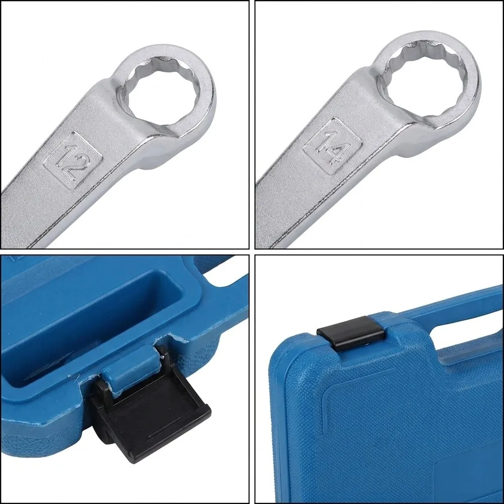 Four Wheel Alignment For Camber Adjustment Wrench Set Chromium Vanadium Steel Rear Angle Tool For Car Truck SUV Auto Repair Kit