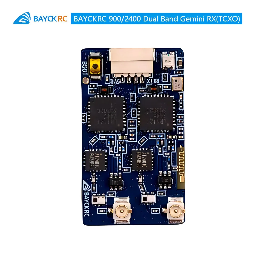 BAYCKRC 900/2400 Dual Band Gemini RX, fixed wing 100mw return