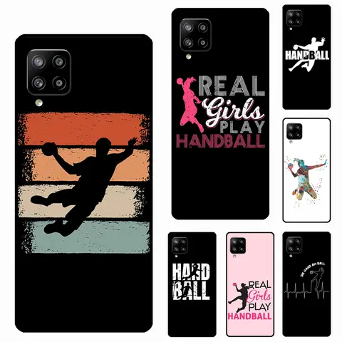 Stylish Playing Handball Case For Samsung A12 A32 A52 A72 A70 A50 A40 A30 A10 A11 A31 A41 A51 A71 A20e A21S Cover