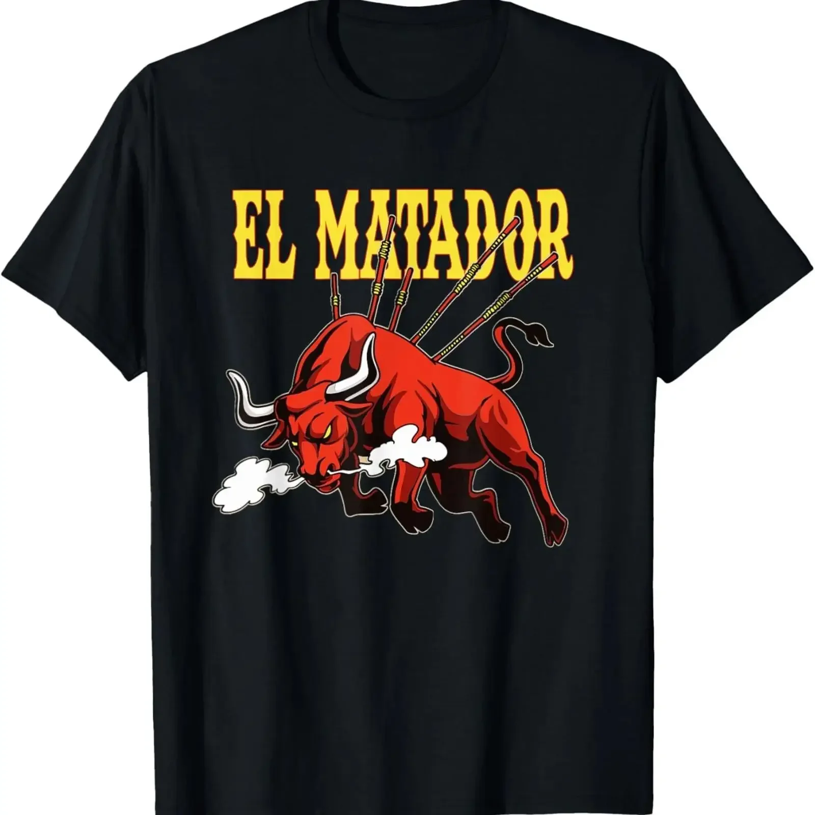 El Matador Stierkampf Stierkämpfer Bull Torero Geschenk T Shirt vintage Washed Slightly Unisex Breathable Versatile homme