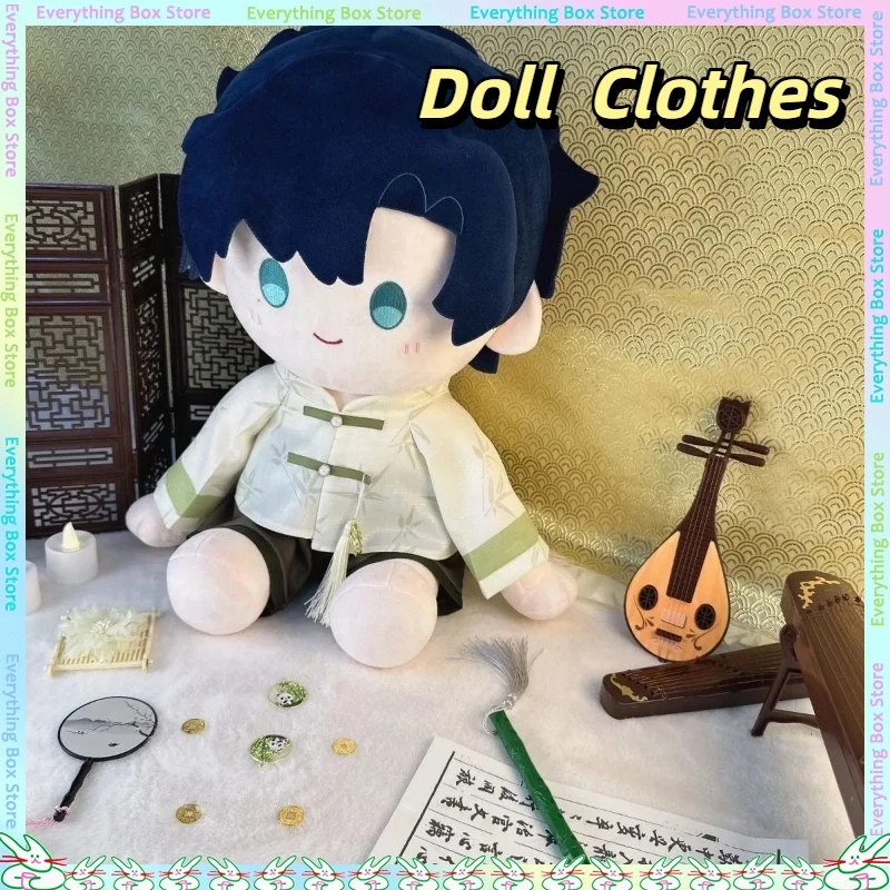

Suitable For 40cm Doll Clothes Chinese Style Set Cotton Doll Sitting Posture Hanfu Chinese Clothing Changing Doll Clothes