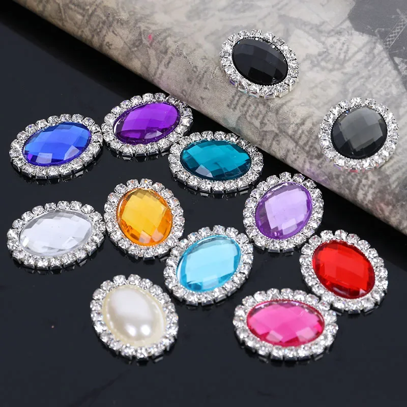 

Дерево 100 шт. овальная плоская задняя часть 20*24 мм пуговица со стразами свадебные украшения DIY аксессуары для волос швейная отделка и украшения ремесло