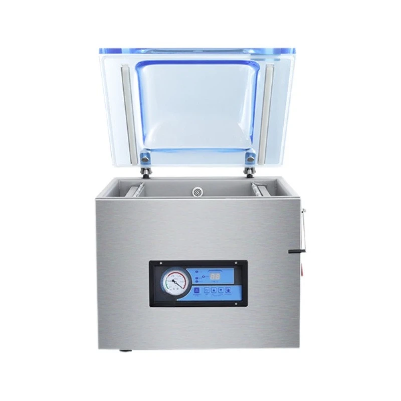 Automatic vacuum machine, food zongzi industry, commercial desktop single-chamber packaging machine, moon cake pumping