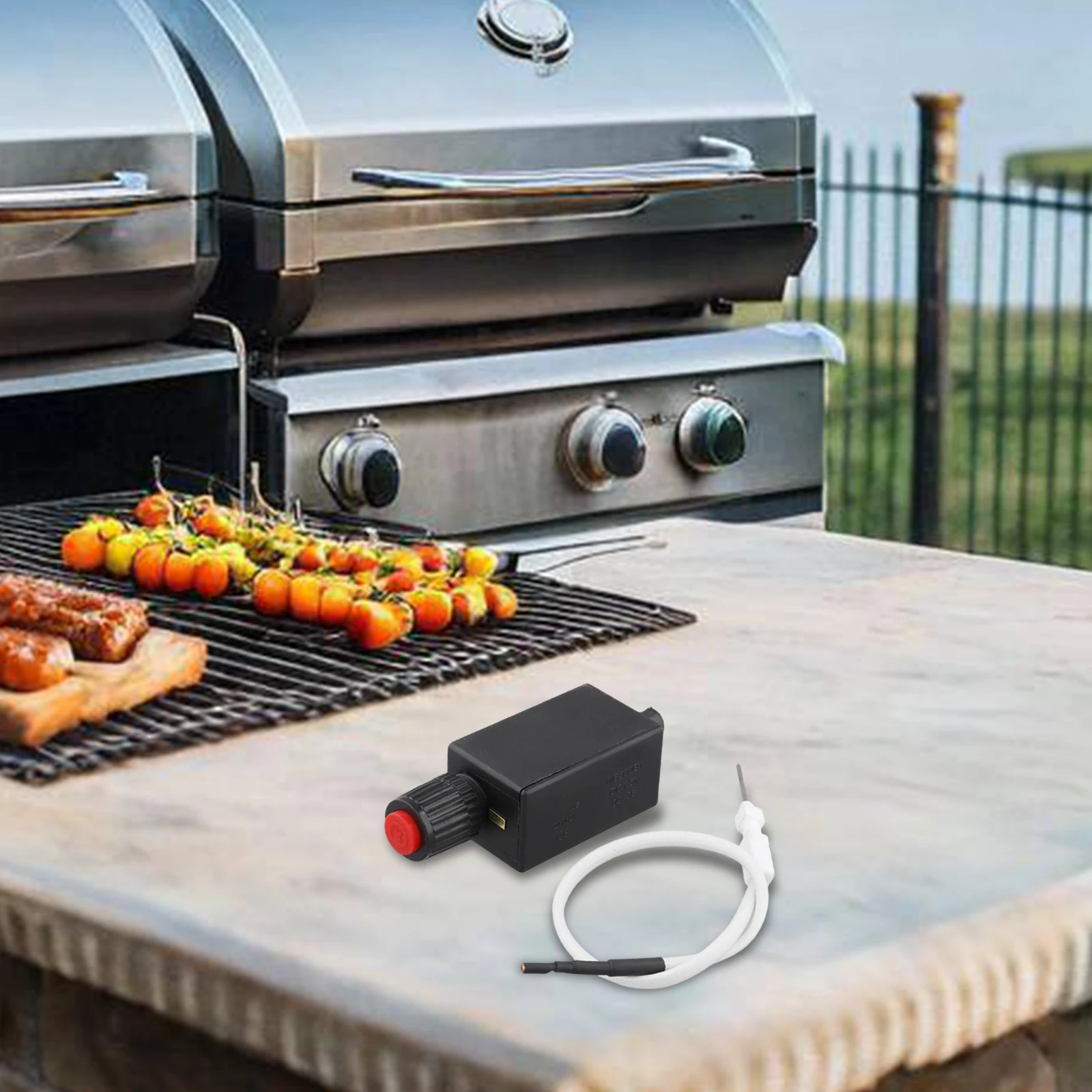 Ignition Switch As Shown Gas Igniter Accessory Efficient Ignition Mechanism No Battery Required Suitable For Outdoor Cooking