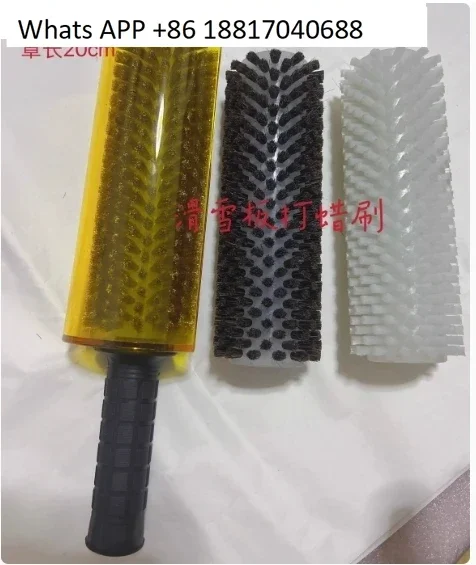 Bohrbürste, 4er-Pack, Ski- und Snowboard-Roto-Bürsten-Set zum Wachsen