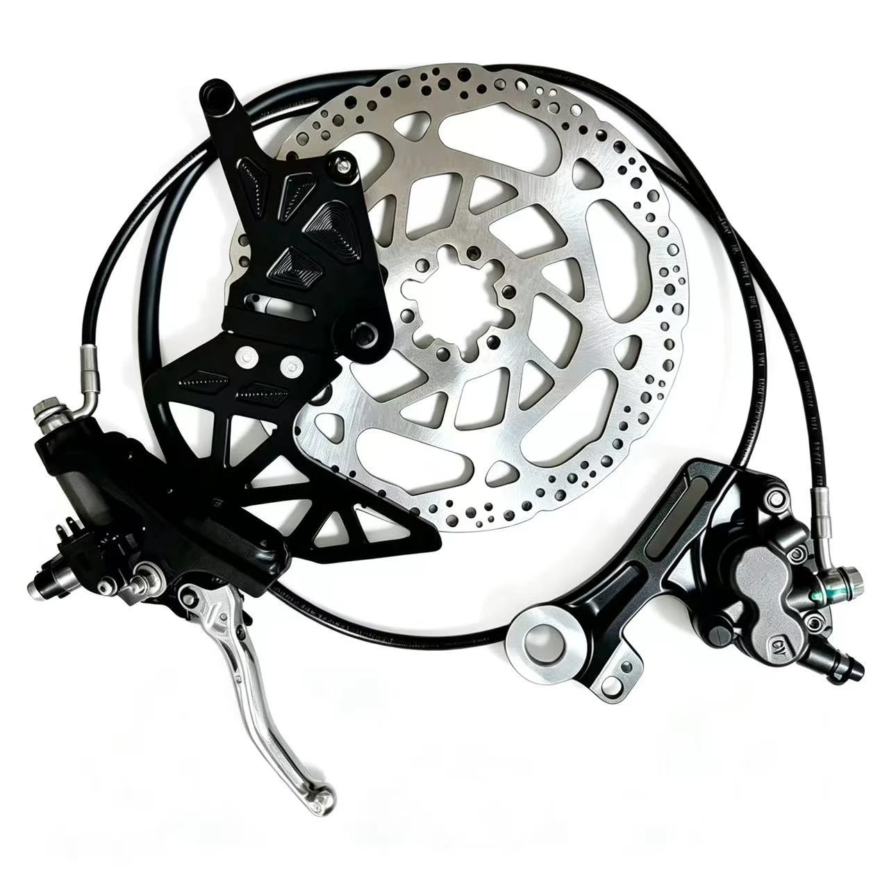 Sur-Ron Light Bee LBX Talaria MX3 MX4 Ultra Bee Conversion Parts Supermotor Ultra Bee Rear Brake Caliper Kit Disc Bracket
