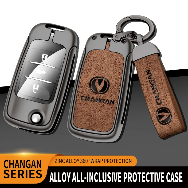 

For Changan CX70 CS55 EADO CX20 Alsvin CS15EV CS75 CS35 Plus CS15 CS95 RAETON Car Key Fob Cover Case Protect Shell Holder Set