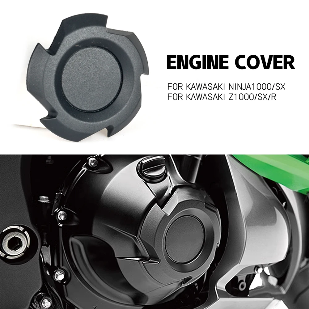 

Защитная крышка двигателя мотоцикла для KAWASAKI Ninja 1000 SX Ninja1000 NINJA1000 Z1000 Z 1000 Z1000R Z1000SX черная