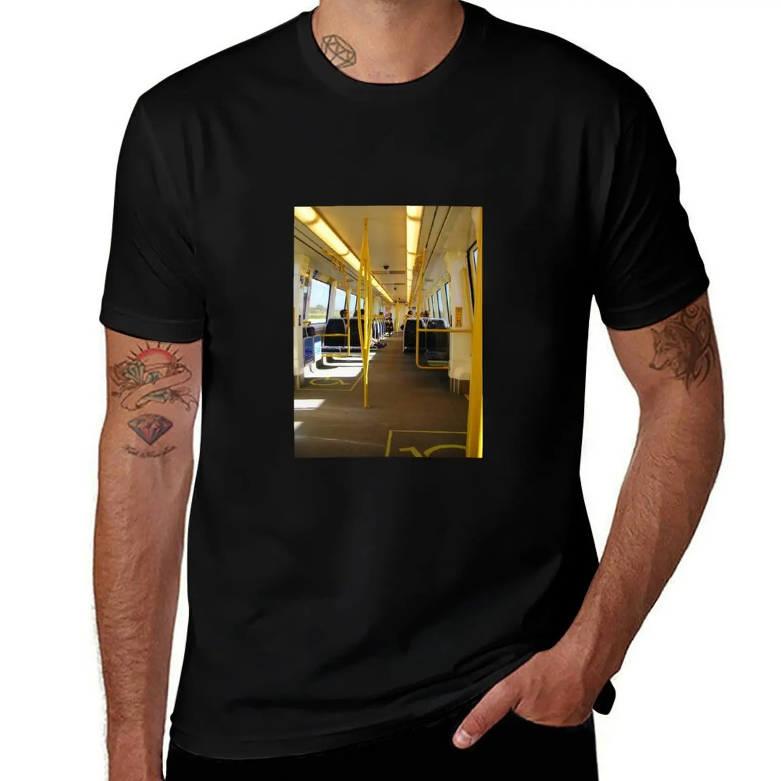 

On Board the Perth Train T-Shirt shirts graphic tees customs design your own luxury t-shirt mens graphic t-shirts big and tall