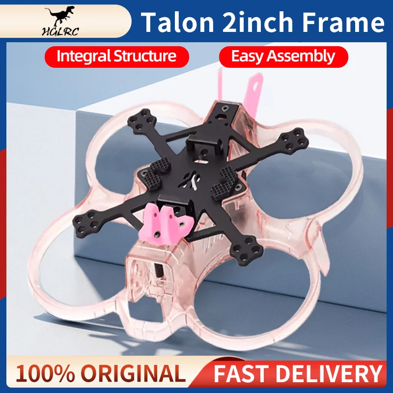 HGLRC Talon 20 2inch FPV Frame KIT Integral Structure For RC FPV Freestyle Indoor Outdoor Drone Quadcopter O3 Cinewhoop