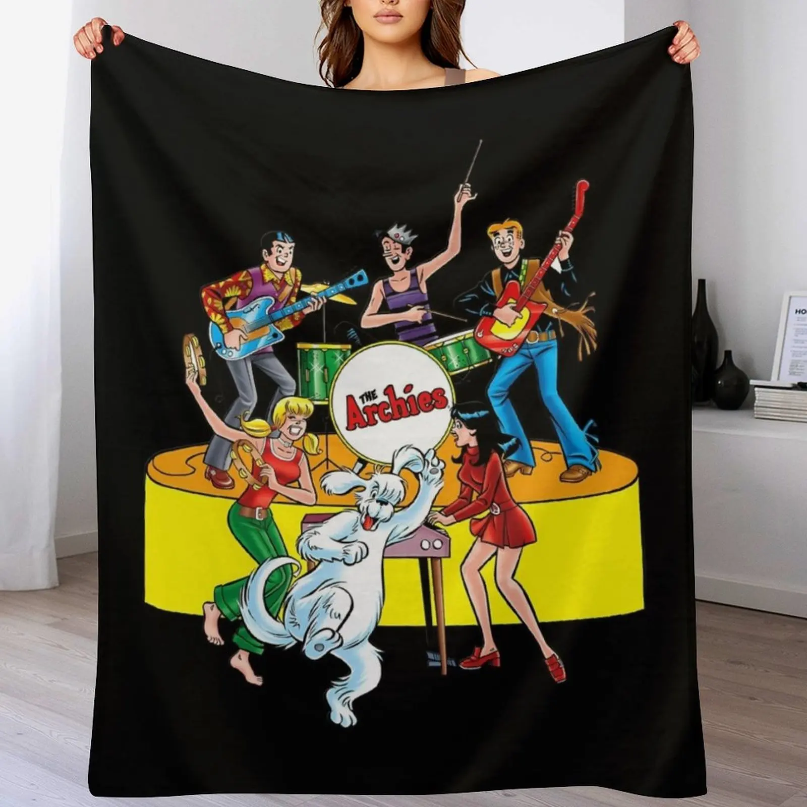

The A.rchies Rock Stars Throw Blanket Luxury Brand blankets ands For Decorative Sofa Blankets Sofas Of Decoration Blankets