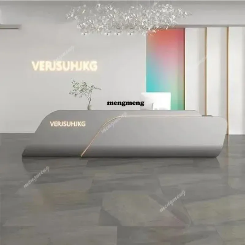 

Design Church Pulpit Front Desk Restaurant Tables Pulpitos Standing Office Receptionist Desk Lectern Mostrador Trendy Furniture