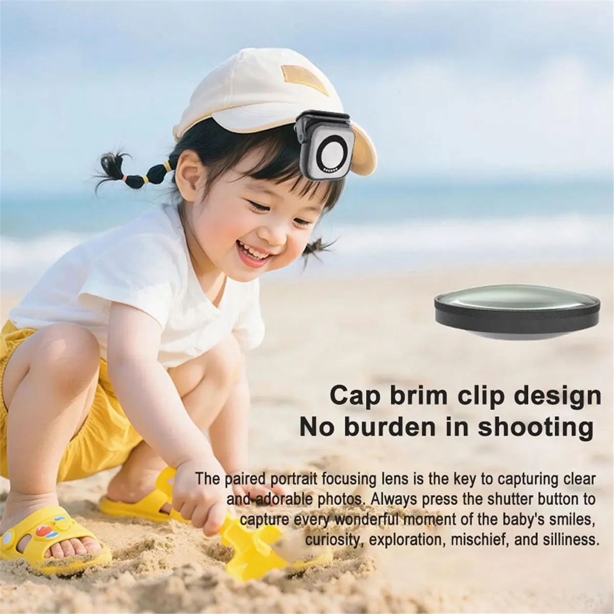 10X Macro Lens Set for GO Ultra, Portrait Focusing Lens Ultra Protective Mirror Action Camera Accessories
