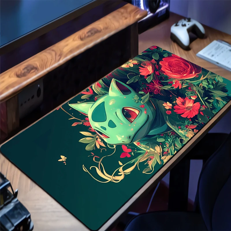 Mouse pad portátil antiderrapante esports escritório portátil p-pokemons p-pikachus & g-gengar tapete de mesa jogador de jogo mousepad pc teclado