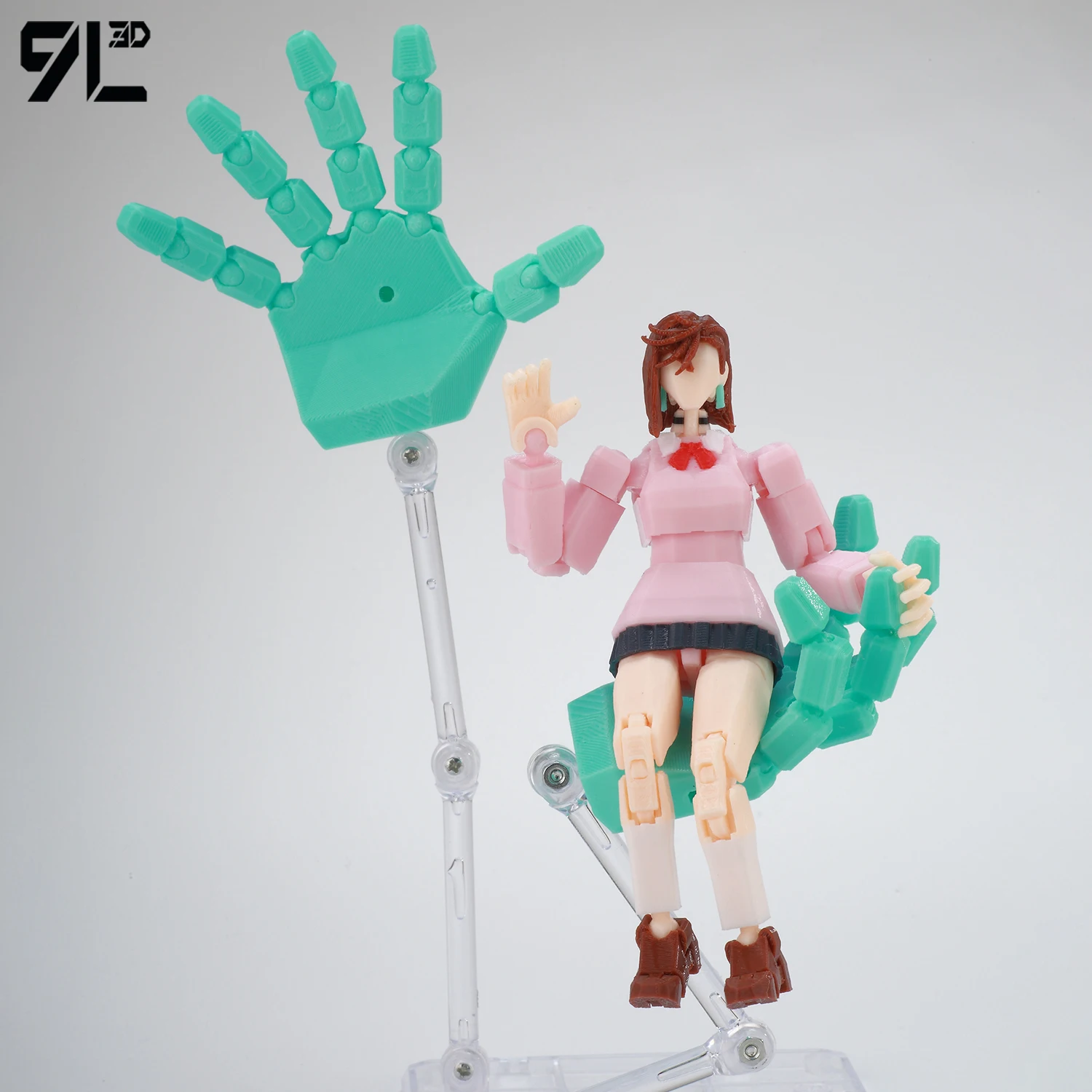 ​9L3D Dandadan Heroes AyaseMomo Dantalian LUCKY13 Titan13 Multi-Jointed T13 Dummy13 Anime Action Figure Collectible Toys Gifts