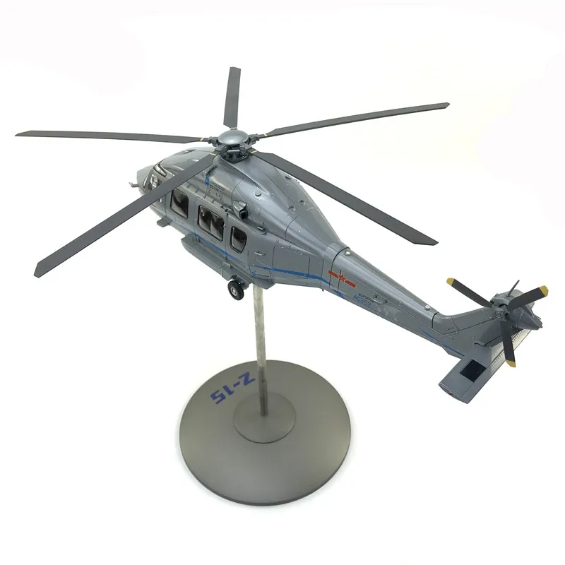 Diecast 1:32 Z-15 Helicopter Model Alloy Simulation Finished Product Civil Helicopter Model Decoration Gift Collection