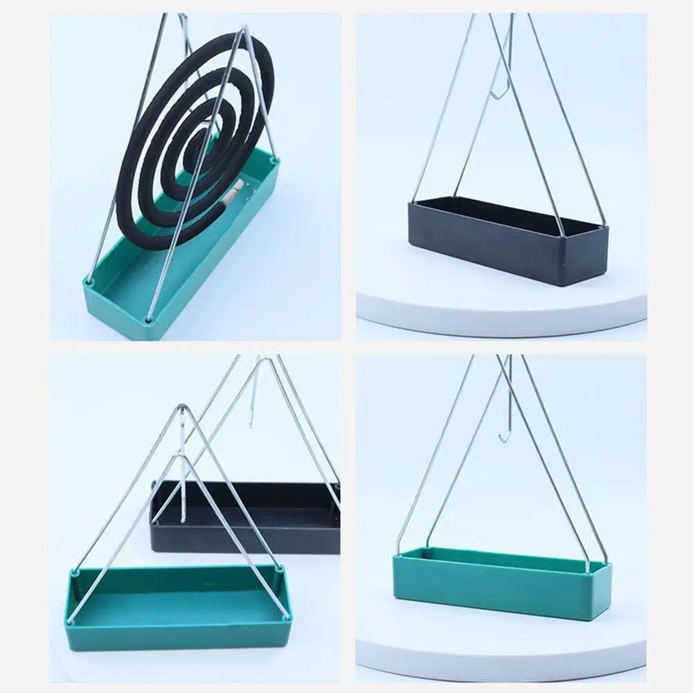 1pcs Mosquito Coil Tray Incense Holder Iron Incense Rack For Receiving Incense Ash Incense Ash Receiving R N2k3