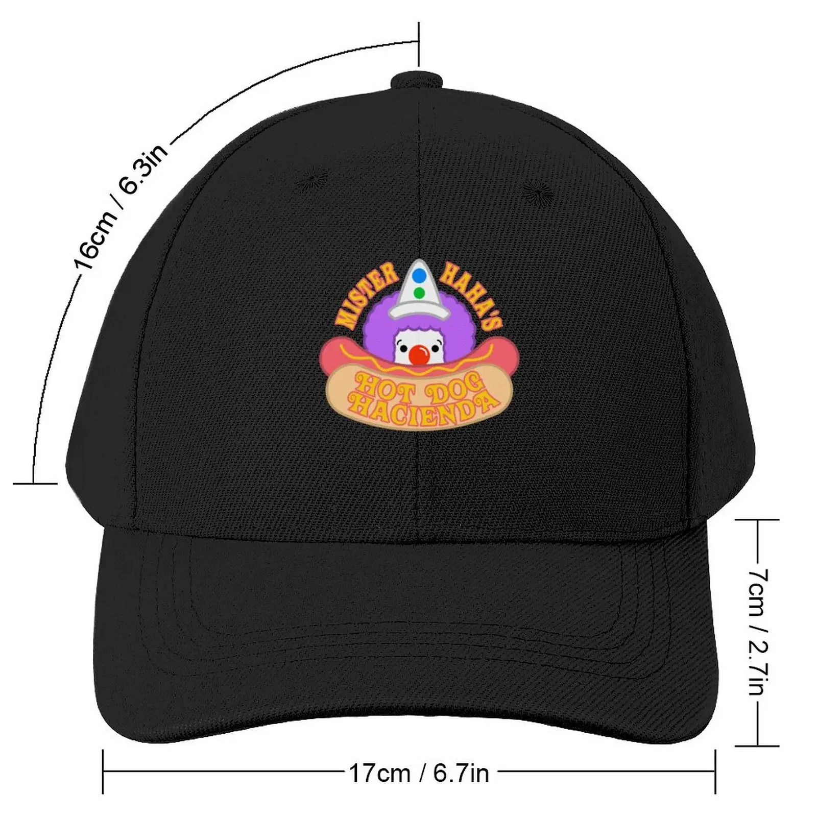 Mr. HaHa's Hot Dog Hacienda Baseball Cap New In The Hat birthday Kids Hat dad hat For Women Men's