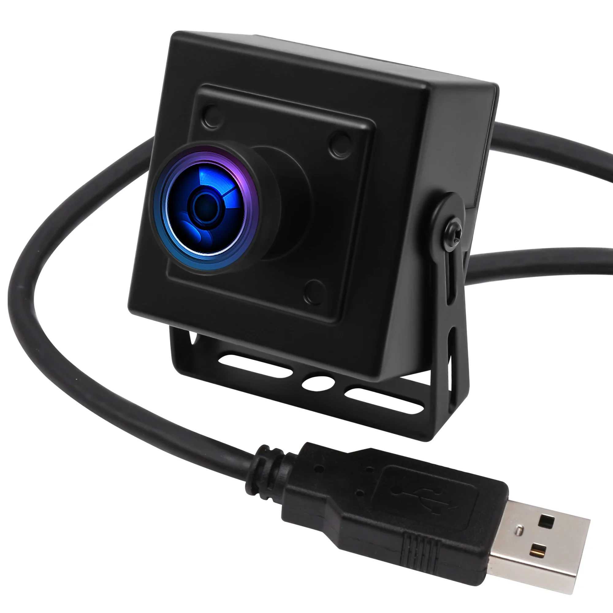 

ELP 4K Ultra HD USB Camera 2160P 30fps CMOS IMX317 Industrial Video USB Webcam with 3.6mm Fixed Focus Lens for PC,PI,Laptop