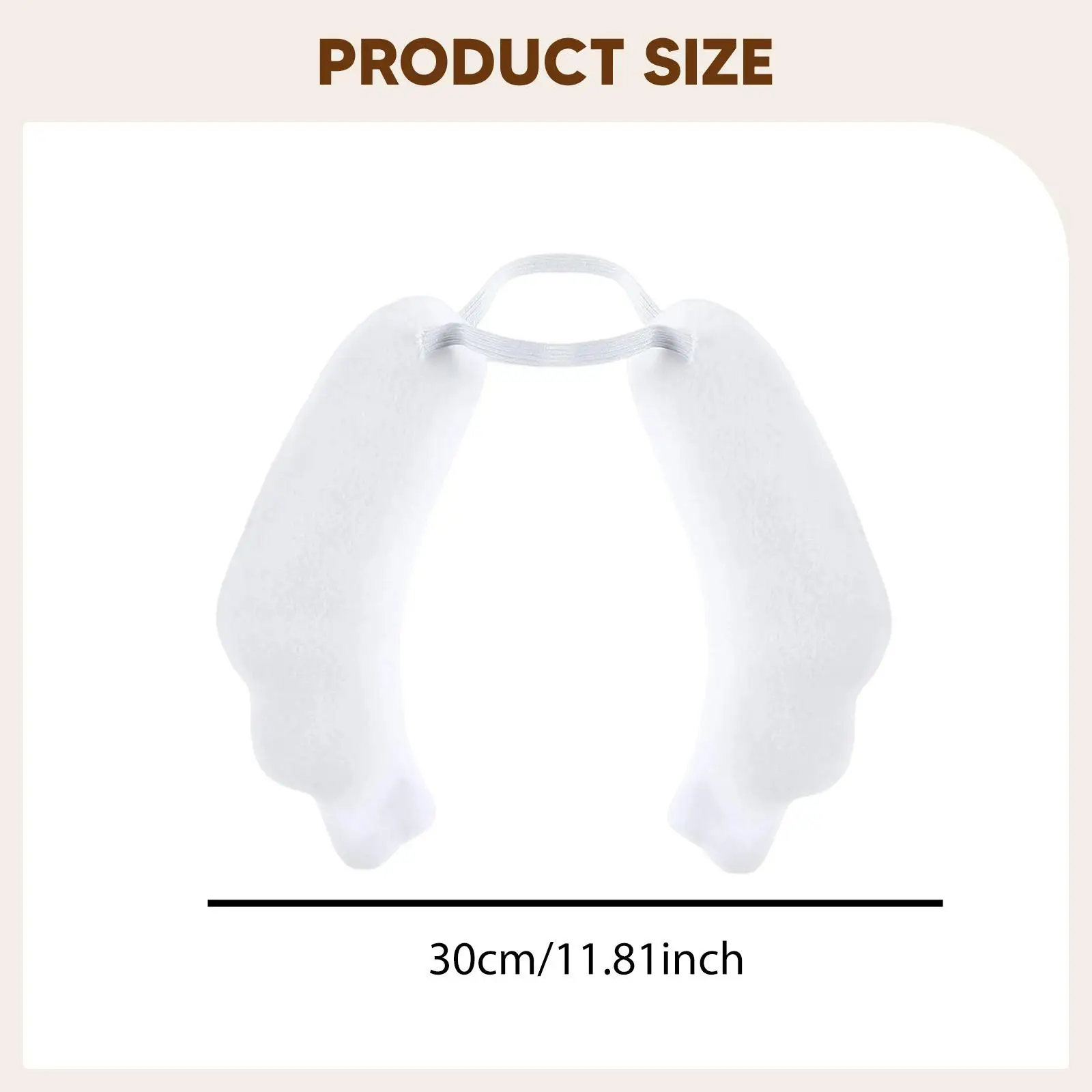 Flexible Goose Wing Outdoor Statue Cloth Decor for 23-28 Inch Lawn Porch Goose Outfit Decoration