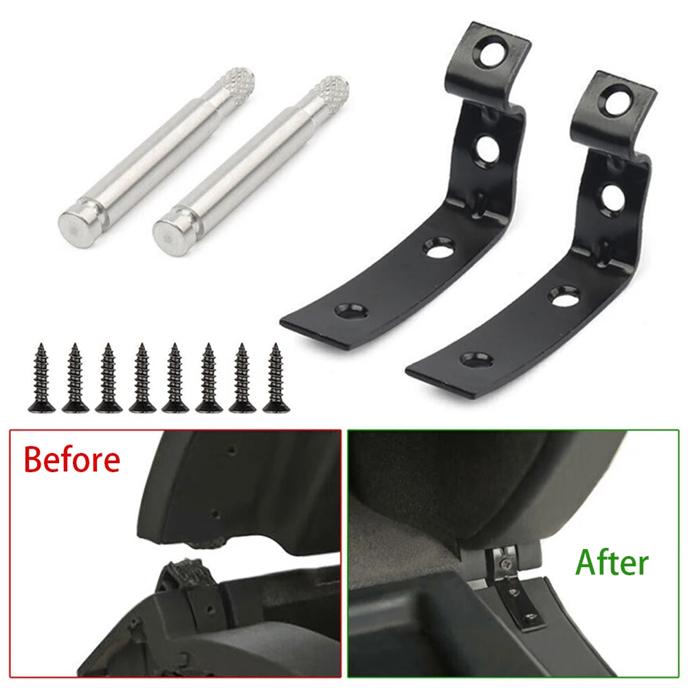 2X Car Glove Box Lid Hinge Snapped Repair Fix Kit Brackets For Audi A4 S4 RS4 B6 B7 8E For Seat Exeo/ST 3R5 8E2857131 8E2857035