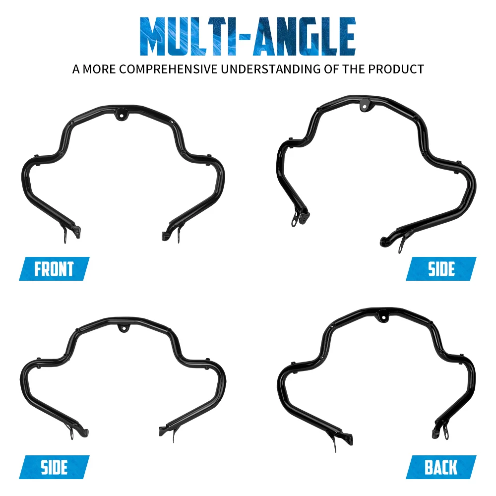 مصد الدراجة النارية على الطريق السريع من الصدمات هدية يخفض واقي المحرك لحماية Harley Touring FLTRXSE 2023-Up Road Glide FLHX 24-Up #3